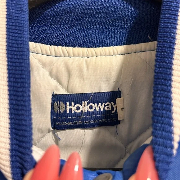 Blue Baseball Jacket - Picture 3 of 3